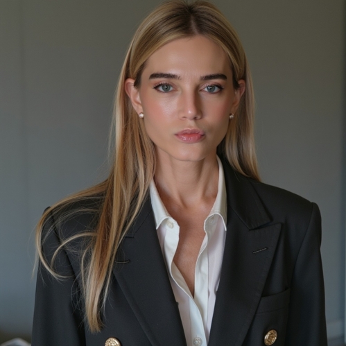 Female with long hair