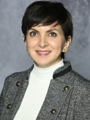 female with short black hair